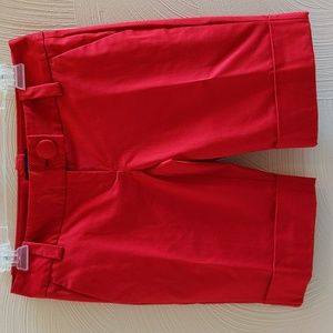 NWOT The Limited Drew Fit Red Shorts
